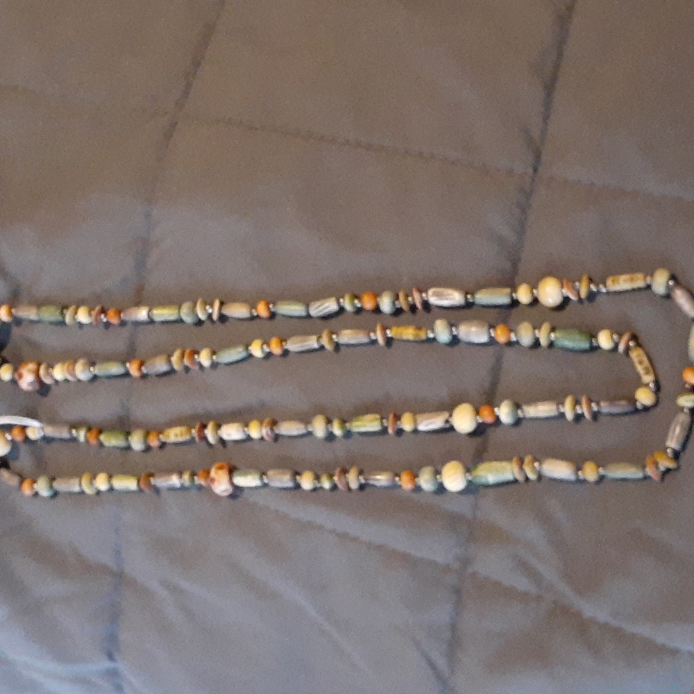 Multicolored Beaded Necklaces Have Multiple Size … - image 1